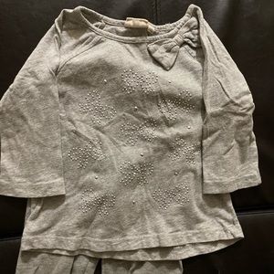 Sonoma, Grey Shirt, Girls Size 6
